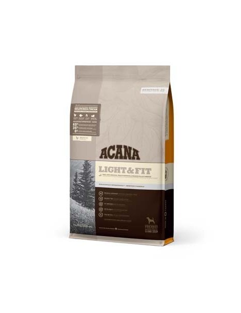 REDUCCIÓN DE PESO/LIGHT & FIT 11,4KG ACANA