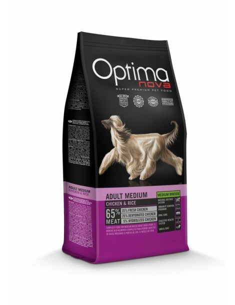 ADULT MEDIUM POLLO 12KG OPTIMA NOVA