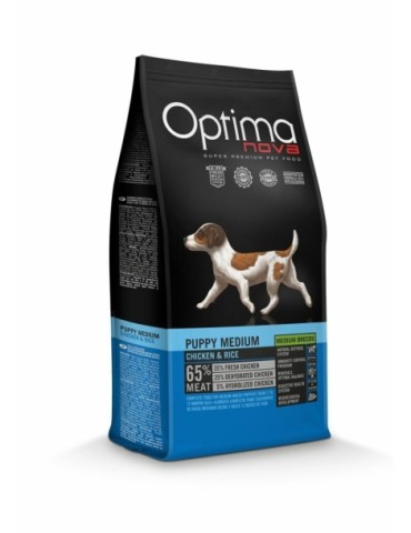 PUPPY MEDIUM 12KG OPTIMA NOVA