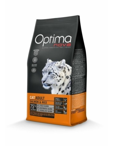 CAT ADULT SALMON 2KG OPTIMA NOVA