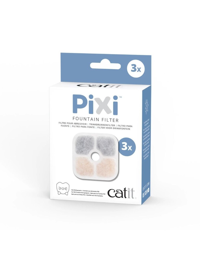 Filtros Fuentes Pack DE 3PC Catit Pixi