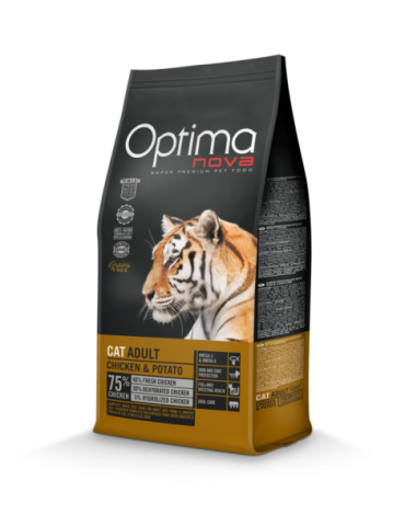 CAT ADULT POLLO GRAIN FREE OPTIMA NOVA