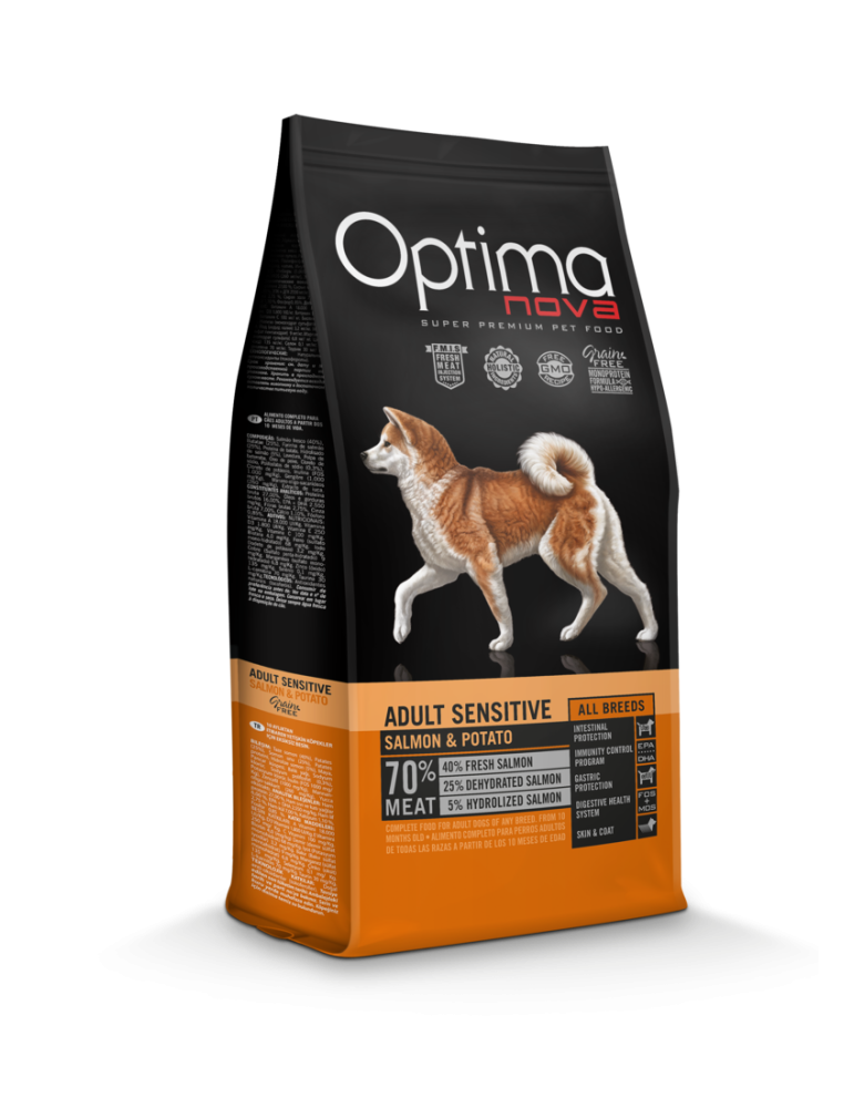 ADULT SENSITIVE SALMON GRAIN FREE OPTIMA NOVA