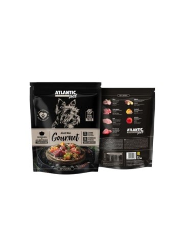 MINI ADULT GOURMET 1.5KG ATLANTIC PET