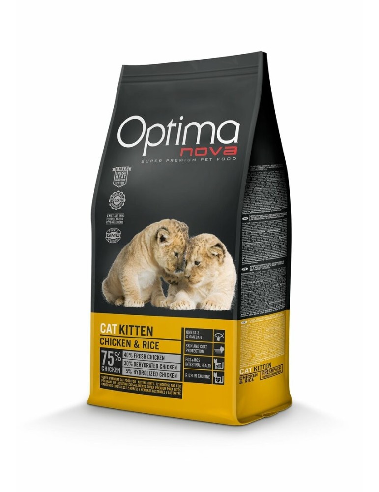 CAT KITTEN POLLO 400G OPTIMA NOVA