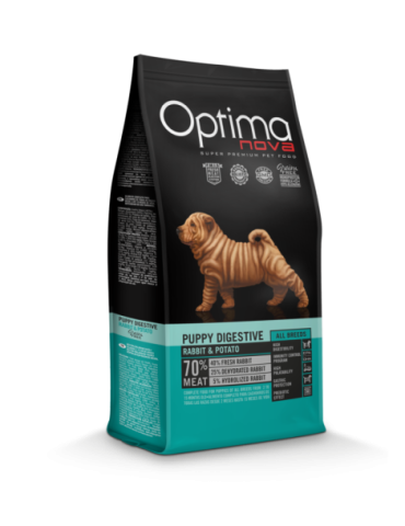 PUPPY DIGESTIVE CONEJO GRAIN FREE OPTIMA NOVA