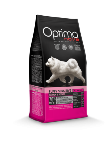 PUPPY SENSITIVE SALMON GRAIN FREE OPTIMA NOVA