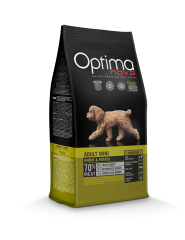 ADULT MINI DIGESTIVE CONEJO GRAIN FREE OPTIMA NOVA