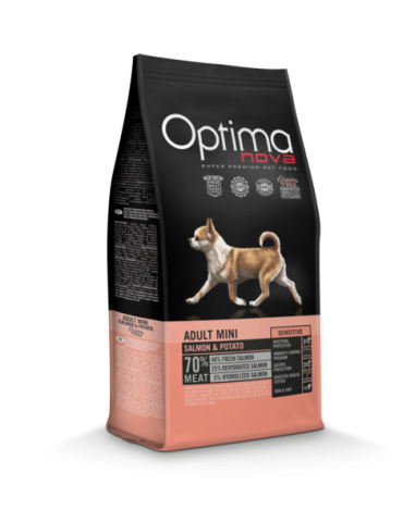 ADULT MINI SENSITIVE SALMON GRAIN FREE OPTIMA NOVA