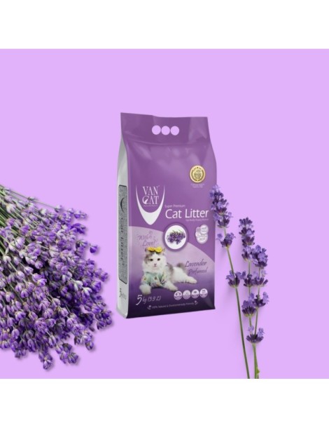 VANCAT ARENA AGLO. 100%BENT. LAVANDA 5KG