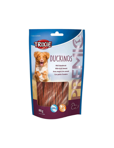SNACK PREMIO DUCKINOS, PATO, 80 G
