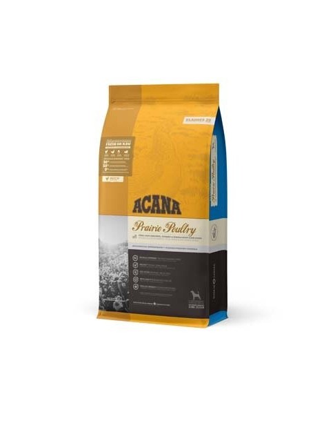 PRAIRIE POULTRY  11,4KG (POLLO Y PAVO DE CORRAL CON AVENA) ACANA